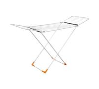 Cofan Tendedero de suelo con alas plegables y ruedas – Acero y polipropileno – 51x175x84x95 cm