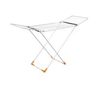 Cofan Tendedero de suelo con alas plegables y ruedas – Acero y polipropileno – 51x175x84x95 cm