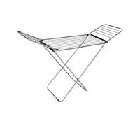 Cofan Tendedero de suelo con alas plegables, acero inoxidable y polipropileno 51×177×90×108 cm