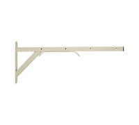 Cofan Tendedero fijo de pared con forma de escuadra blanco 50 x 20 cm