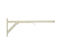 Cofan Tendedero fijo de pared con forma de escuadra blanco 50 x 20 cm