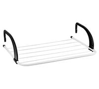 Cofan Tendedero para radiador/balcón - 6 barras - Acero pintado y polipropileno - 55 x 33 x 25 cm