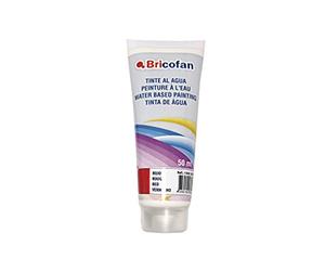 Cofan Tinte al agua para dar tono en pinturas | Envase de 50 ml | Color Rojo