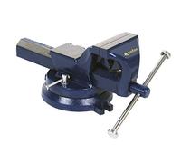 Cofan Tornillo de Banco Paralelo Giratorio | Fabricado en Acero Forjado | Anchura de Mordazas 15 cm