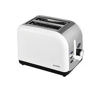 Cofan Tostador para 2 rebanadas | Color blanco y acero inoxidable | Incluye Pantalla Digital