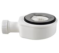 Cofan Válvula Sifónica Extraplana para Plato de Ducha |Salida de Ø40 mm | Junta cónica reductora de Ø32 mm | Sin Embellecedor