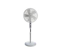 Cofan Ventilador de Pie | Modelo Ábrego | Color Blanco | Con 5 Palas | Temporizador de 120 minutos | Medidas: 43 x 43x 1,35 cm