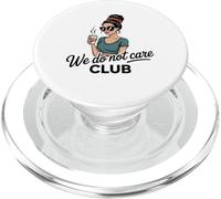 Coffe Ewe Do Not Care Club Merch Wdnc Merch Wdnc Club para Mujer PopSockets PopGrip para MagSafe