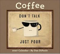 Coffee 2027 Deluxe Wall Calendar