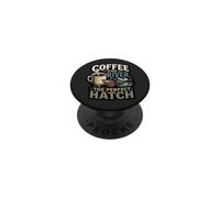 Coffee and River El Mundo Pesca con Mosca de escotilla PopSockets PopGrip Adhesivo