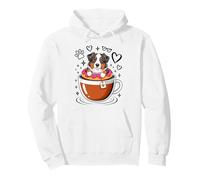 Coffee Australian Shepherd Donut Aussie Dog Sudadera con Capucha