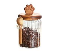 Coffee Bean Jar Candy Sugar Storage Kitchen Canister