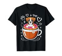 Coffee Boxer Dog Donut Boxers Camiseta