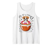 Coffee Boxer Dog Donut Boxers Camiseta sin Mangas