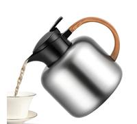 Coffee Carafe Insulated Vacuum Pot - 2L Coffee Pot, Anti Slip Handle Stainless Steel, Water Juice Tea Chocolate Beverage Pitcher, Home Office Party Restaurant Camping Drink Server For Hot Cold Drinks