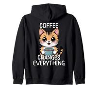 Coffee Changes Everything Sudadera con Capucha