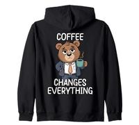 Coffee Changes Everything Sudadera con Capucha