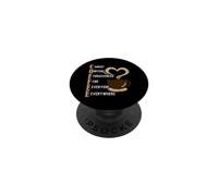 Coffee Christ Offers Forgiveness For Everyone Everywhere PopSockets PopGrip Adhesivo