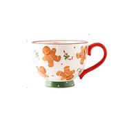 Coffee Cup Hand-painted Breakfast Cup Large Capacity Mug 16.9 Oz Water Cup can be Used to Drink Coffee Milk and Juice Suitable for Office school and Home Coffee Mugs (Color : E) (F)