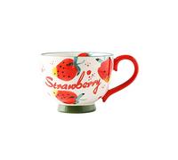Coffee Cup Hand-painted Breakfast Cup Large Capacity Mug 16.9 Oz Water Cup can be Used to Drink Coffee Milk and Juice Suitable for Office school and Home Coffee Mugs (Color : E) (B)