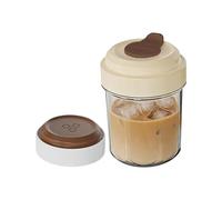 Coffee Cup Lid, Freezing Drink Mold, Ice Making Cups with Easy Release Press, Beverage Cup with Portable Design, Cafe Restaurant Bar Accessory Durabled, Cocktail Whiskey Soda
