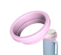Coffee Cup Sleeves - Mug Inner Sleeve, Heat Resistant Reusable, Insulated Silicone Protector Cover Thick Anti-Scald Grip Jacket | For Home Travel Kitchen Office Car Vehicle Outdoor Picnic Café
