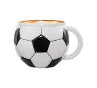 Coffee Cup - Soccer Drinkware 880ml, Novelty | Three Dimensional Graphic Jug For Home Kitchen Desk Gathering Celebration Social Event Beverage Vessel Present Long Lasting