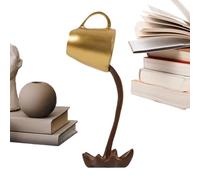 Coffee Cup Spilling Desk Decor - Resin Keepsake Ornament, Table Figurine Statue, Hand Painted Realistic Finish, Anti Scratch Felt Bottom Pads | Perfect for Bookshelf Bedside Nightstand Display