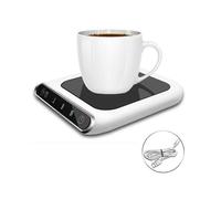 Coffee Cup Warmer for Desk 3-Gears Adjustable Temperature Coffee Mug Warmer with Drink Water Reminder Home Office Use