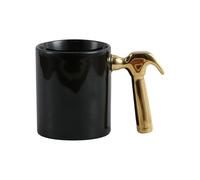 Coffee Cups | 350ml Hammer Handle Ceramic Drinkware Novelty Decoration | Travel Mugs for Coffee - for Birthday Christmas Thanksgiving Husband Dad Home Kitchen Office Bar