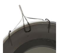 Coffee Drip Spout - 50x45mm Stainless Steel Pouring Guide, Buckle On Cup Edge, Stable Water Flow Tool | Outdoor Camping Coffee Accessory Portable Lightweight Durable Convenient Brewing Gear