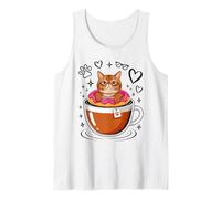 Coffee Exotic Shorthair Donut Camiseta sin Mangas