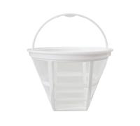 Coffee Filter Basket Mesh Strainer, 6-8 Cup Coffee Maker Mesh Filter | with Handle for Home Kitchen Tea Beverage Filtration Restaurant