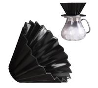 Coffee Filter Cup - Portable Resin Pour-Over Maker, High-Temperature Resistant Coffee Filter, Compact Elegant Tea Brewing Tool For Home, Camping Trips, Travel, Home Camping Travel Accessory