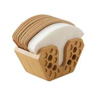 Coffee Filter Holder Wooden Condiment - Packets Display Station Coffee