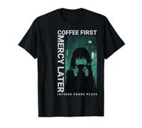 Coffee First Mercy Later Dark Phonk Aesthetic Anime Urban Camiseta