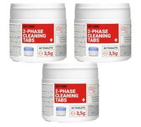 Coffee Format 2-Phase Cleaning Tabs+ Pastillas limpiadoras para cafeteras y Coffee Format 3,5 g: eliminación bifásica de residuos de café y grasas, paquete de 120 unidades