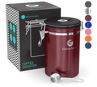 Coffee Gator Recipiente para Café - Recipiente para conservar los Aromas del café con Cuchara medidora - Contenedor para de Café