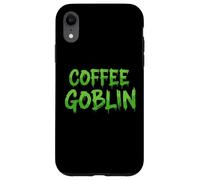 Coffee Goblin The Best Morning Wake Up Espresso Coffee Drink Carcasa para iPhone XR