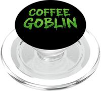 Coffee Goblin The Best Morning Wake Up Espresso Coffee Drink PopSockets PopGrip para MagSafe