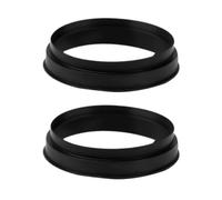 Coffee Grinder Gasket Set | Replacement 2 Pieces Silicone Attachment | Quick Setup Gasket Coffee Grinder Seal Ring Replacement For Enthusiasts Technicians Repair Hobbyists Routine Maintenance