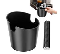Coffee Ground Knock Box | Tamping Holder With Detachable Rod | Dishwasher Safe Coffee Grounds Container | For Shop Cafe Bar Commercial Kitchen Home Brewing