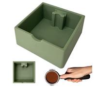 Coffee Grounds Knock Box | Cubo de soporte para café expreso de 1.5 L, antideslizante para café, bar, cocina, oficina, hogar, encimera, sala de estar, comercial