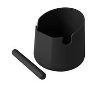Coffee Grounds Knock Box - de basura silenciosa de silicona absorbente de golpes, para entusiastas de adultos, encimera, comercial, hogar, oficina, cafetería