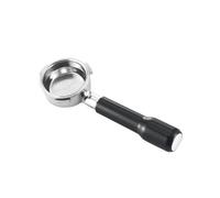 Coffee Handle, Compatible con cafetera Barsetto de segunda generación/Maxim de acero inoxidable con mango sin fondo, accesorio de 58mm(ABS black)