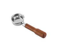 Coffee Handle, Compatible con cafetera Barsetto de segunda generación/Maxim de acero inoxidable con mango sin fondo, accesorio de 58mm(Red Rosewood Type B)