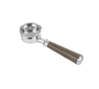 Coffee Handle, Compatible con cafetera Barsetto de segunda generación/Maxim de acero inoxidable con mango sin fondo, accesorio de 58mm(Black rosewood)