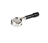 Coffee Handle, Portafiltro sin fondo de 3 orejas de 58mm, Compatible con Barsetto/LEHEHE/Petrus3899/Breville VCF-125X, mango hueco de café desnudo(ABS black)