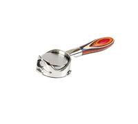 Coffee Handle, Portafiltro sin fondo de 3 orejas de 58mm, Compatible con Barsetto/LEHEHE/Petrus3899/Breville VCF-125X, mango hueco de café desnudo(L Colore wood)