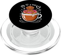 Coffee Hungarian Vizsla Donut Magyar Vizslas PopSockets PopGrip para MagSafe